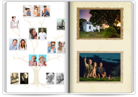 Fotolibro Premium A4 Verticale Albero genealogico